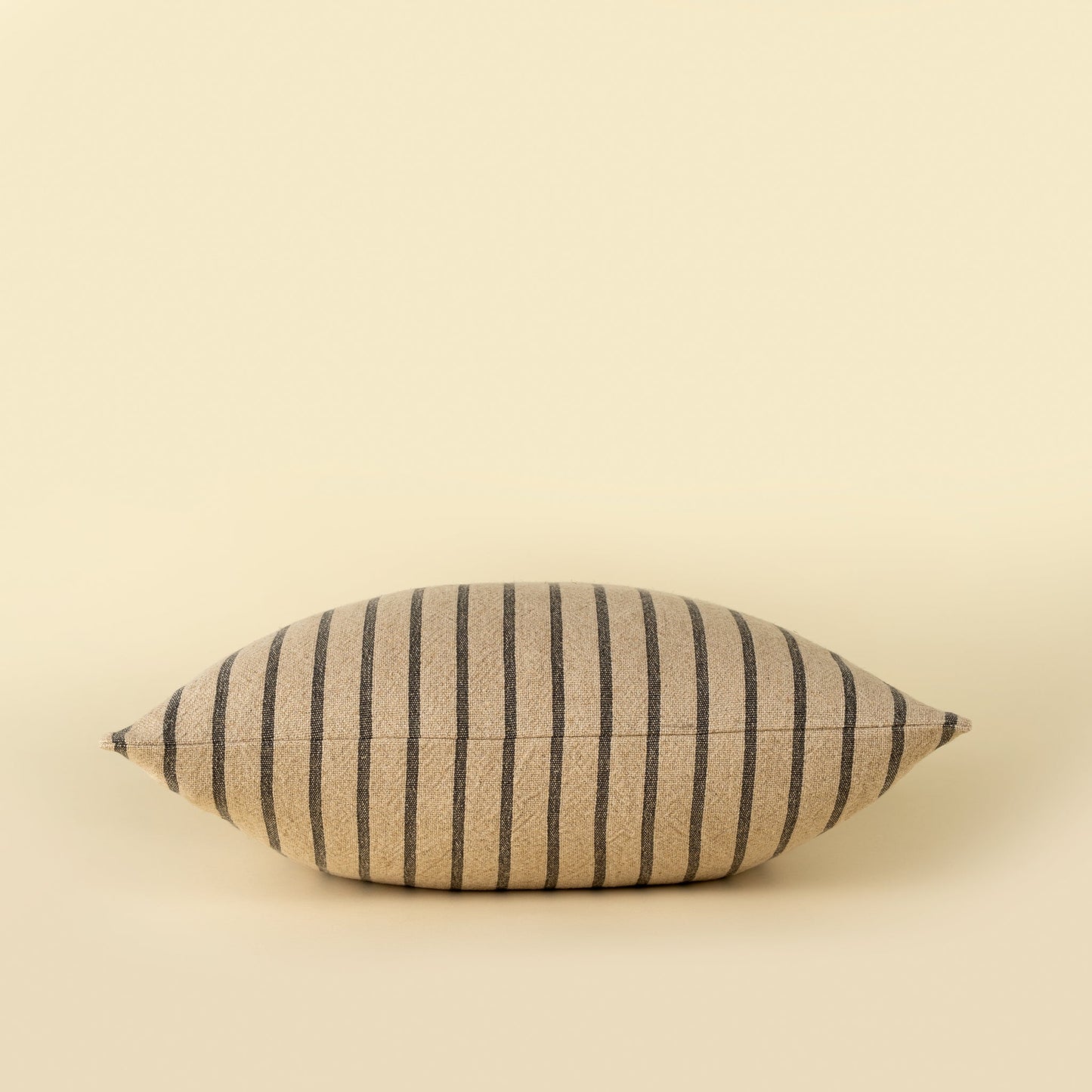 20x20 Silas Stripe Pillow, Charcoal