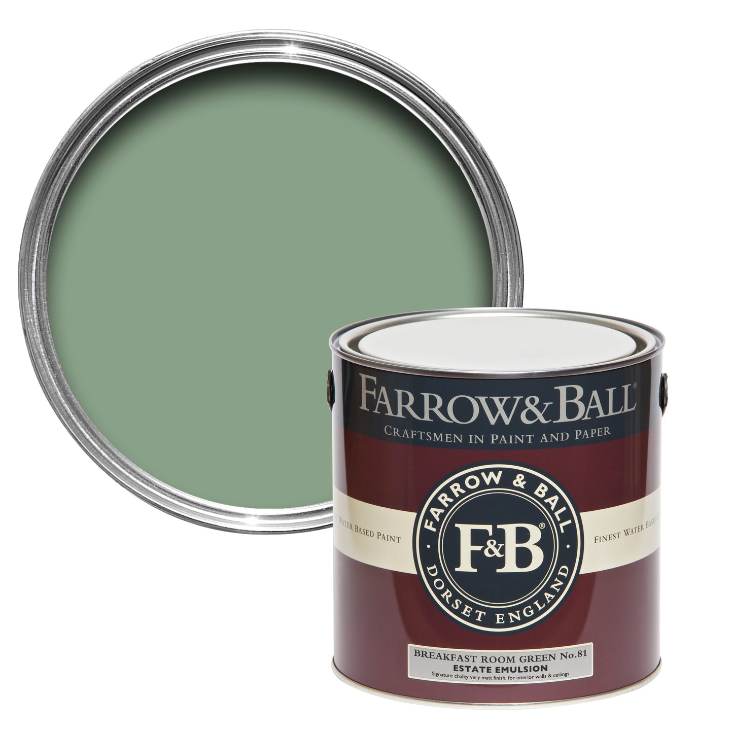 Farrow & Ball Breakfast Room Green Paint