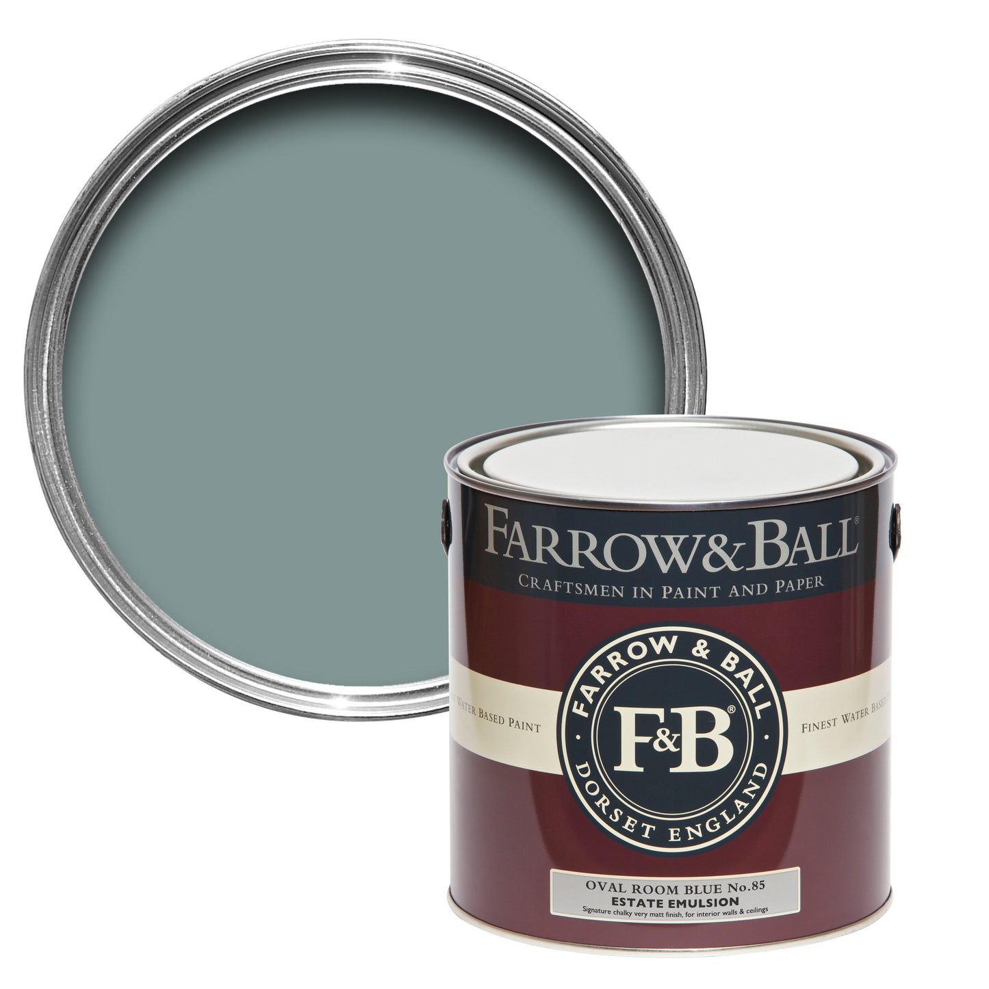 Farrow & Ball Oval Room Blue Paint