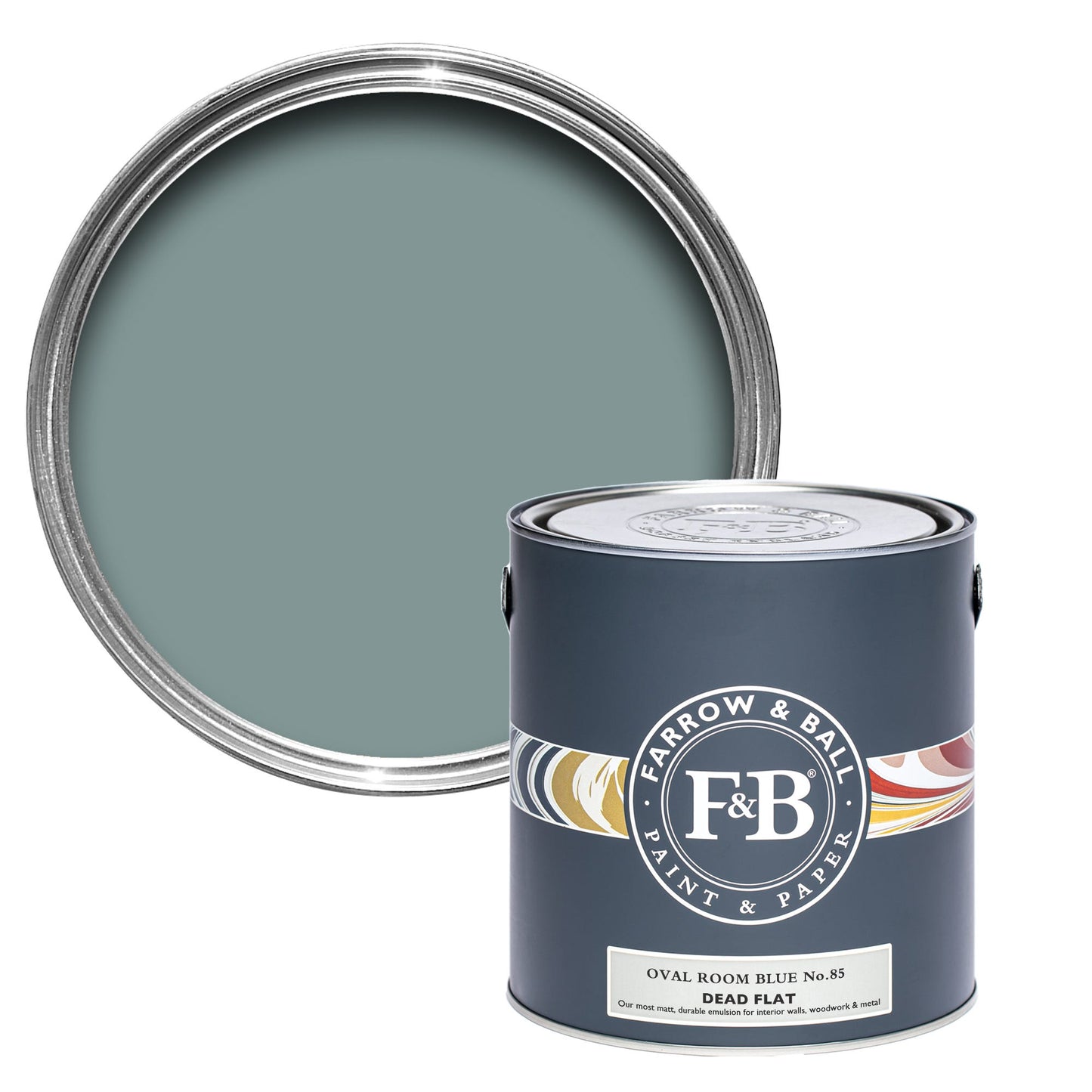 Farrow & Ball Oval Room Blue Paint