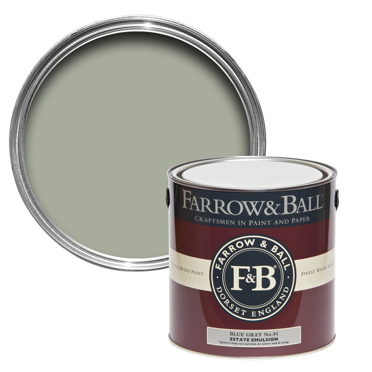Farrow & Ball Blue Gray Paint