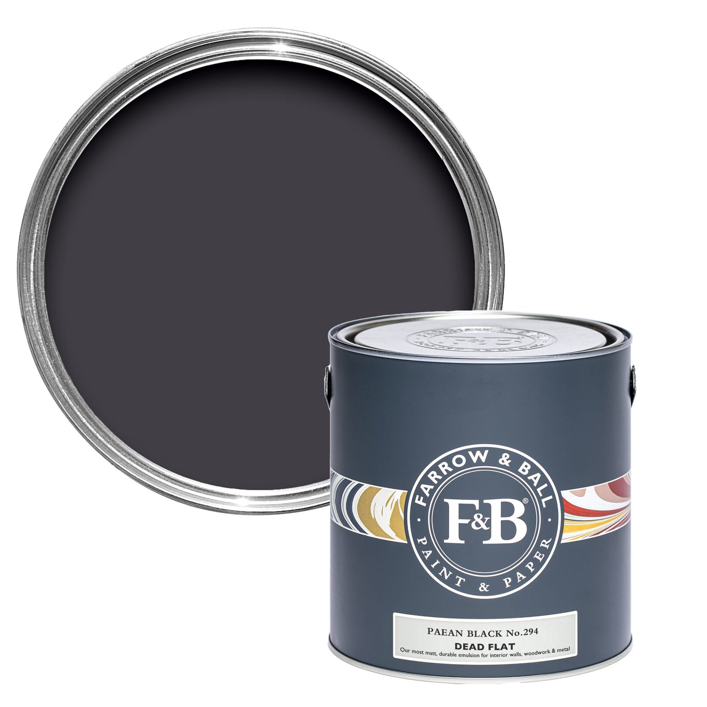 Farrow & Ball Paean Black Paint