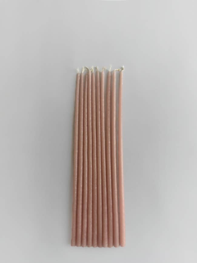 Handcrafted french birthday candles - pack of 10