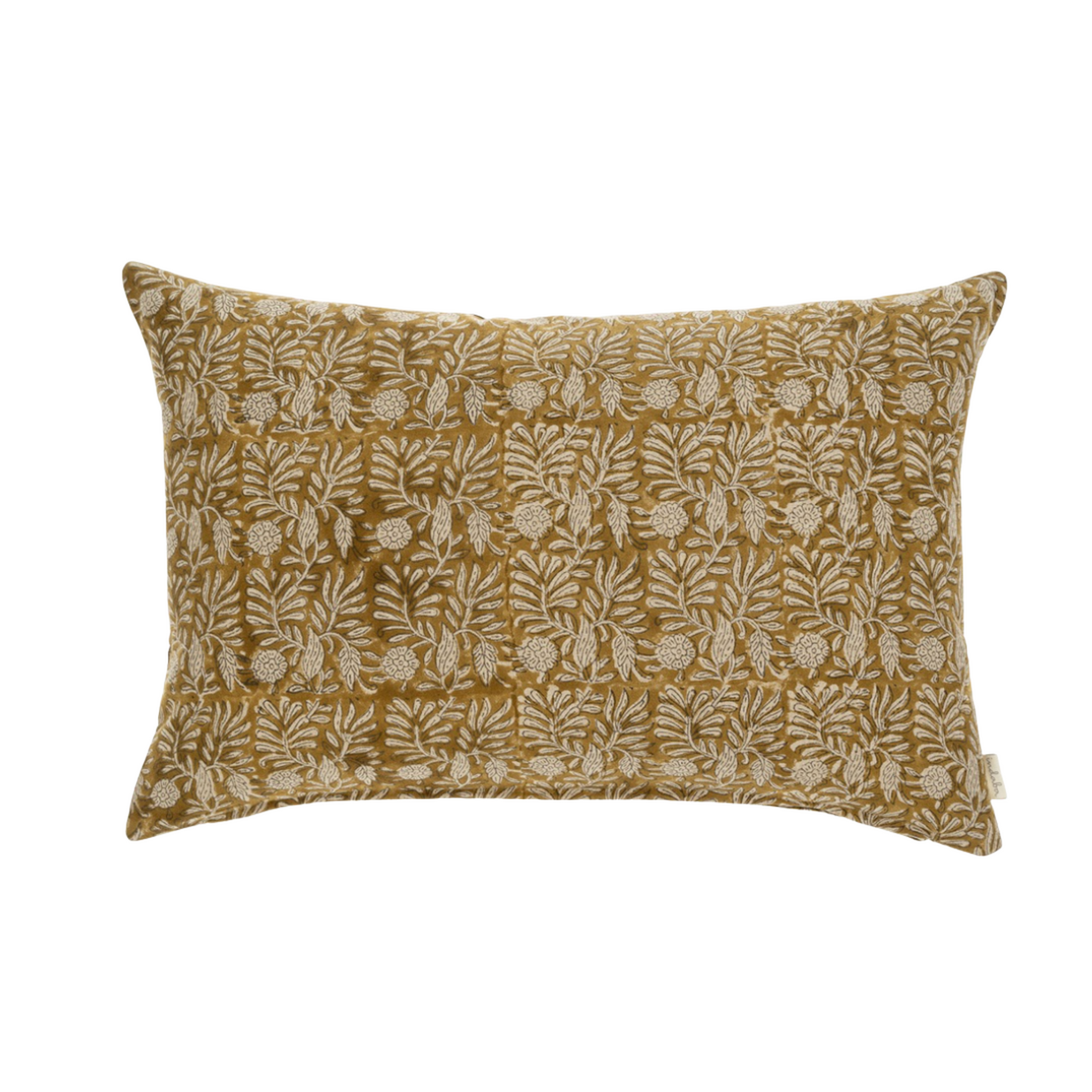 Tulsi Block Print 16x24 Pillow