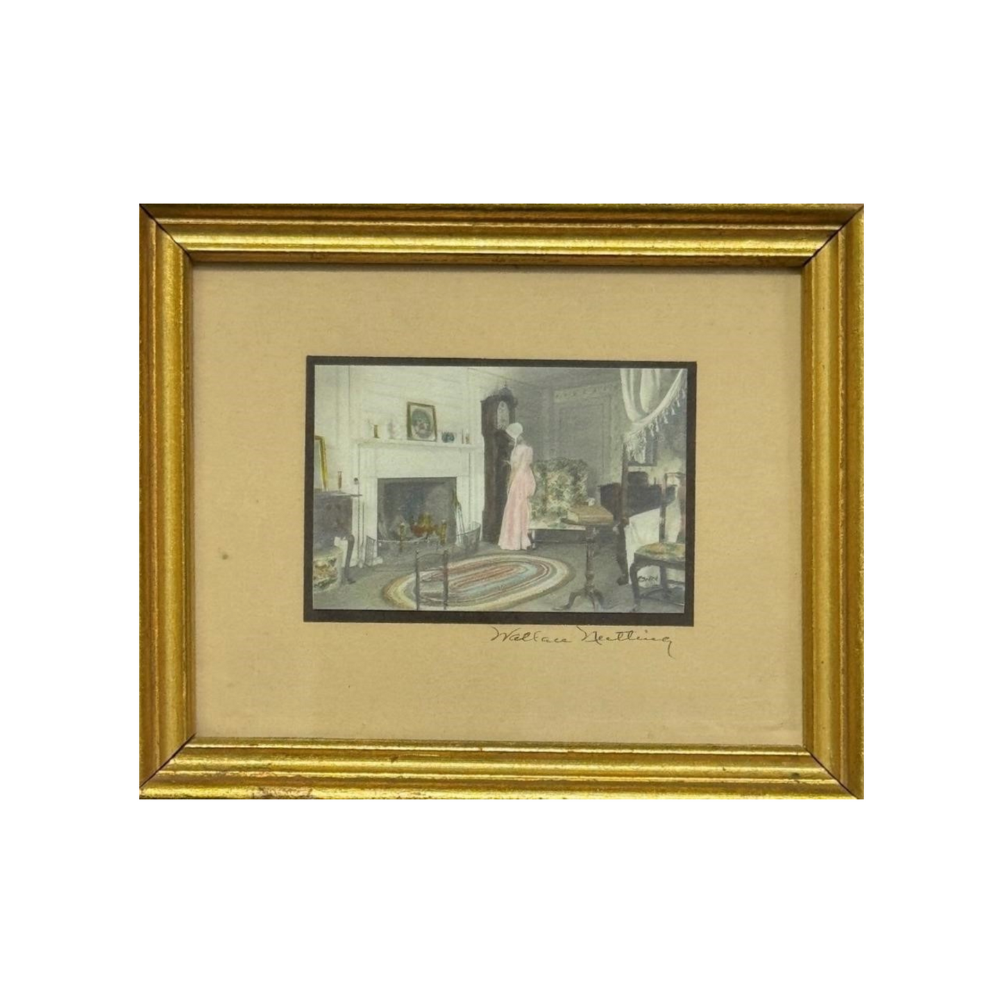 Wallace Nutting Hand Tinted Photograph