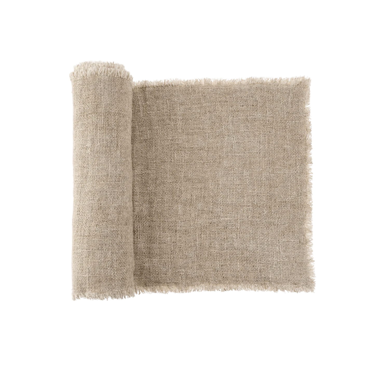 Culver Woven Table Runner, Oyster