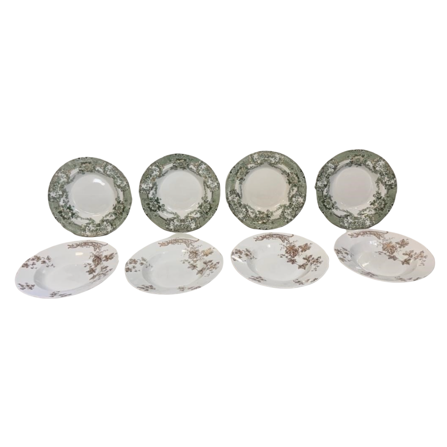 English Porcelain Soup Bowls