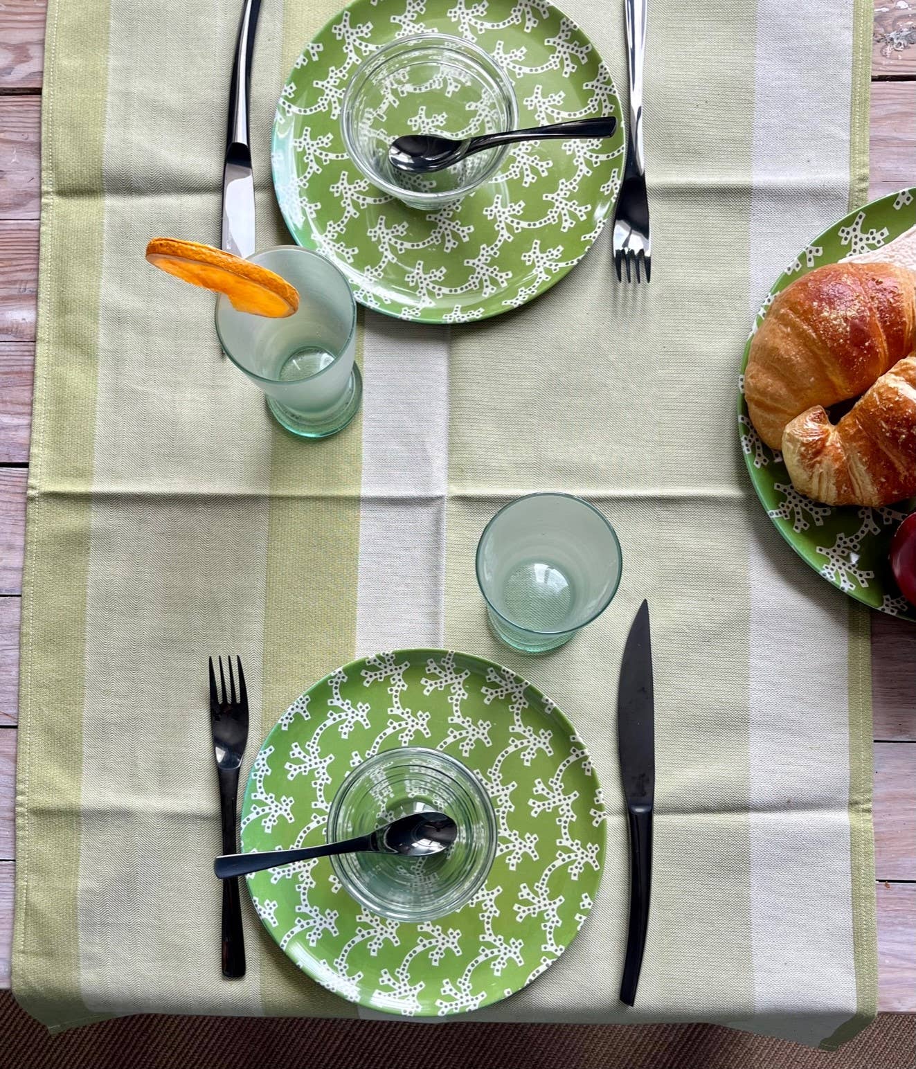 BOUILLABAISSE table runner - 100% cotton
