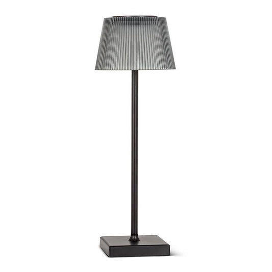 Fluted Solar LED Outdoor Lamp 🇨🇦