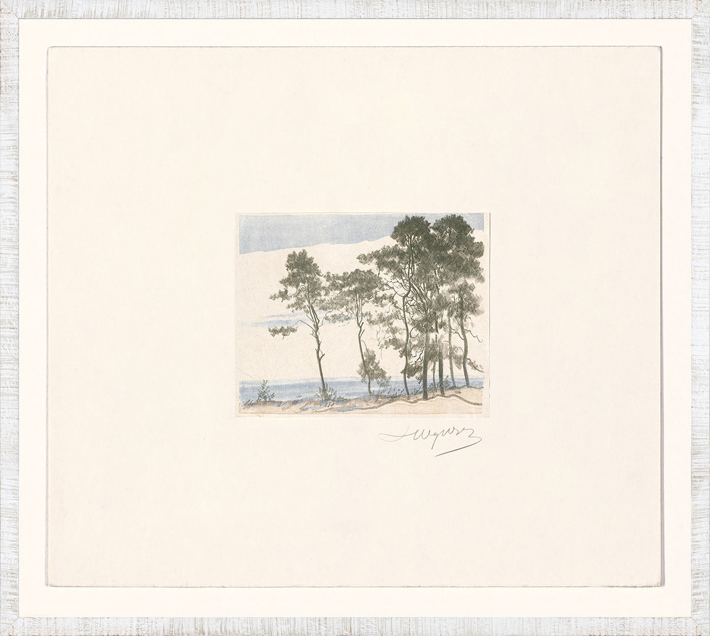 Collection 24 Sand Dunes C. 1902 Framed Art