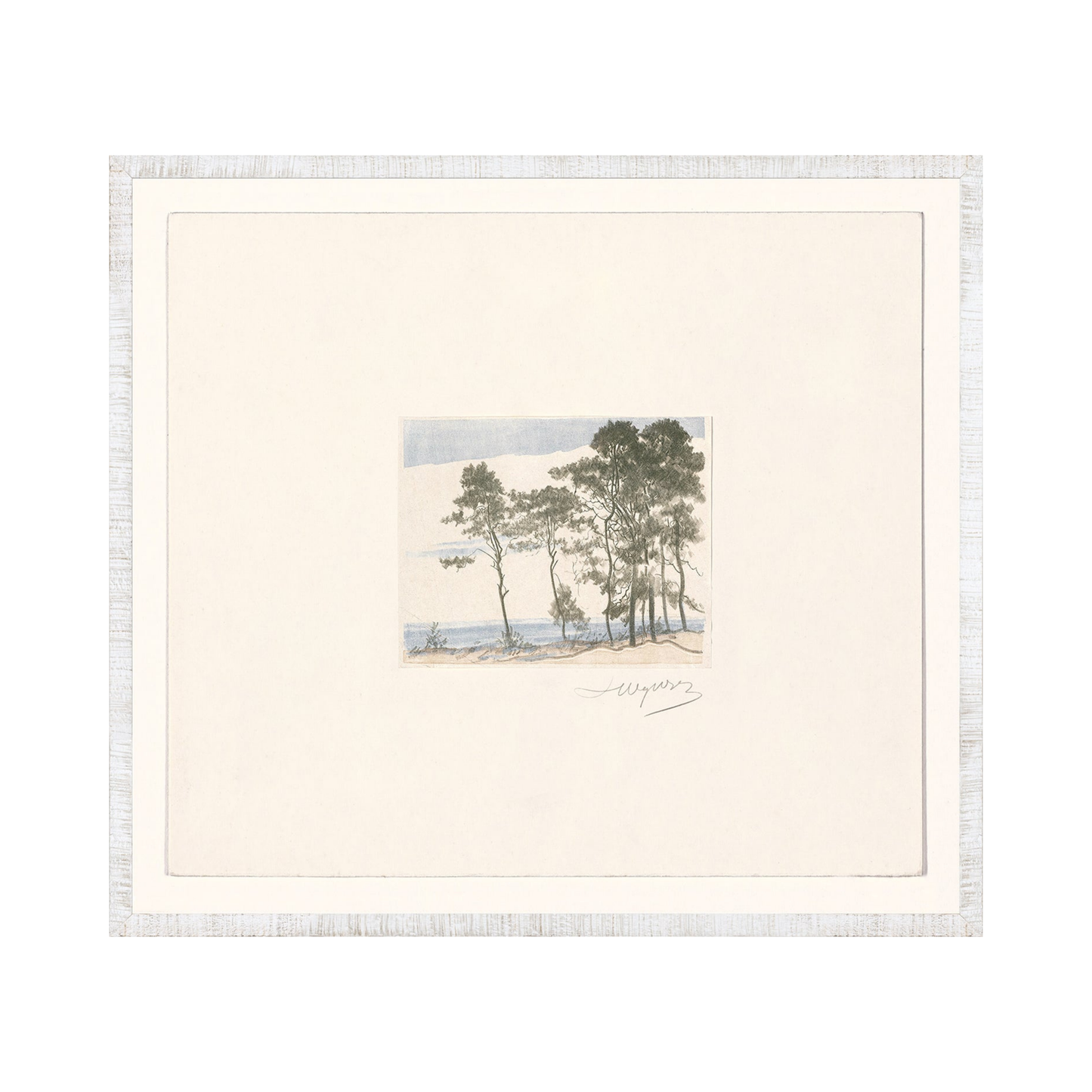 Collection 24 Sand Dunes C. 1902 Framed Art
