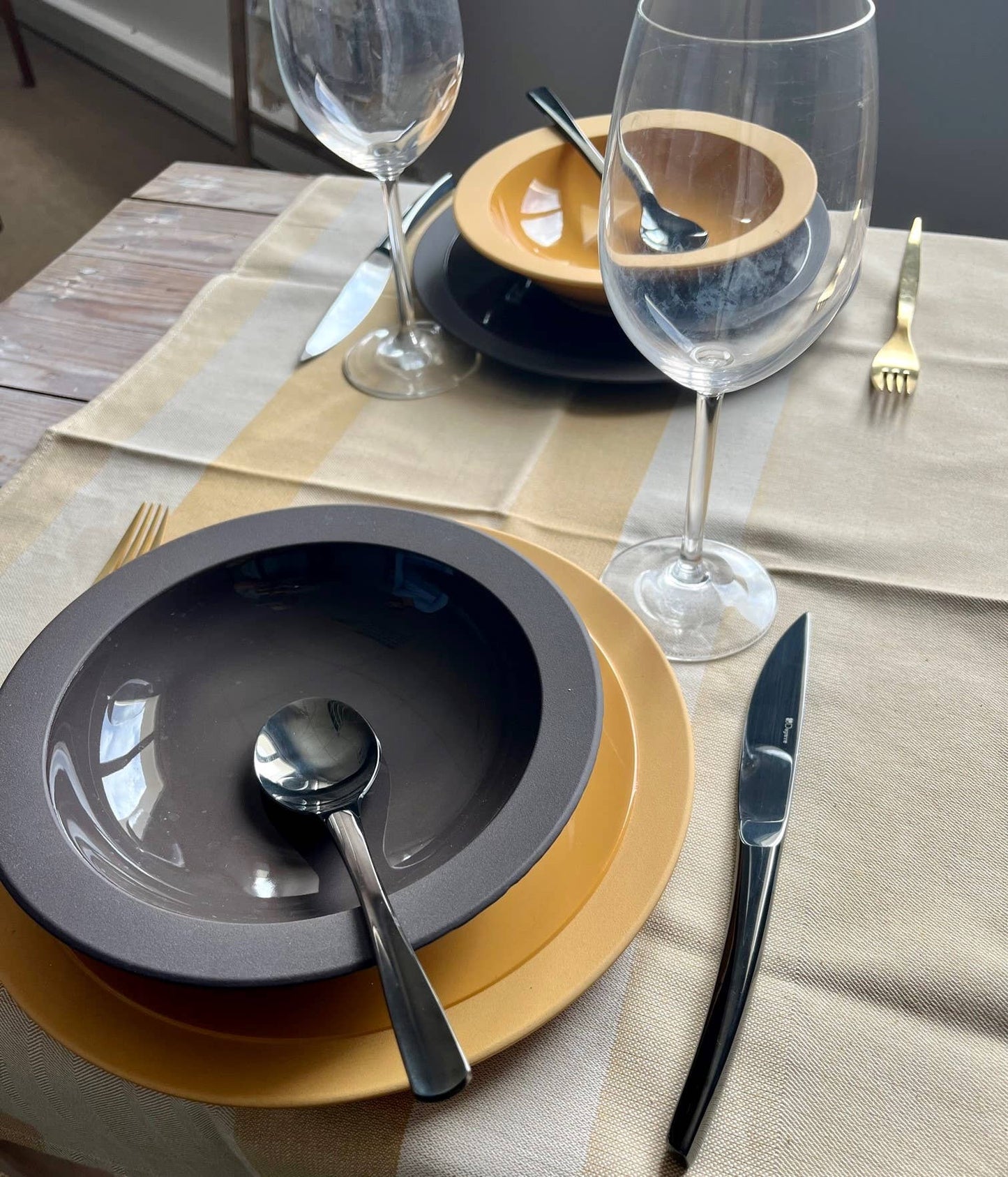 BOUILLABAISSE table runner - 100% cotton