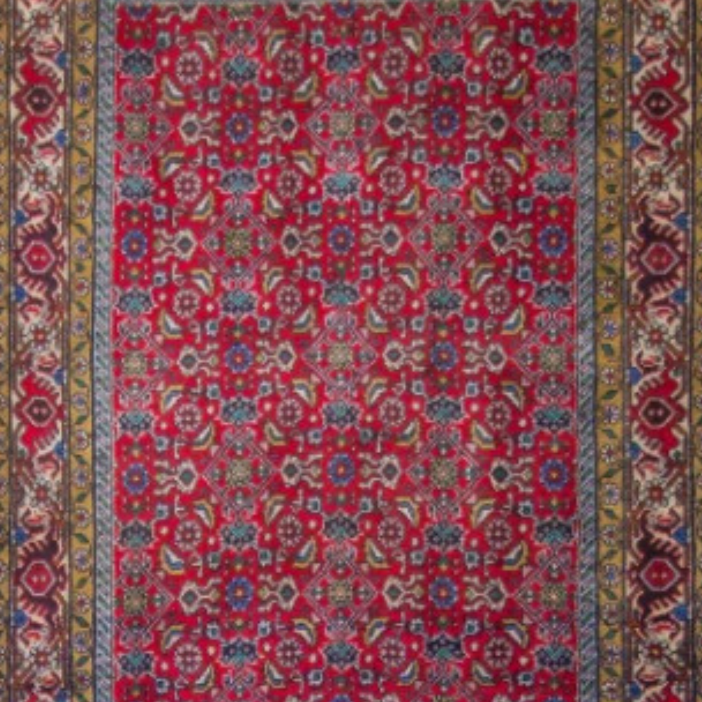 Bijar Wool Hand Knotted Runner 2'11" x 9'8"