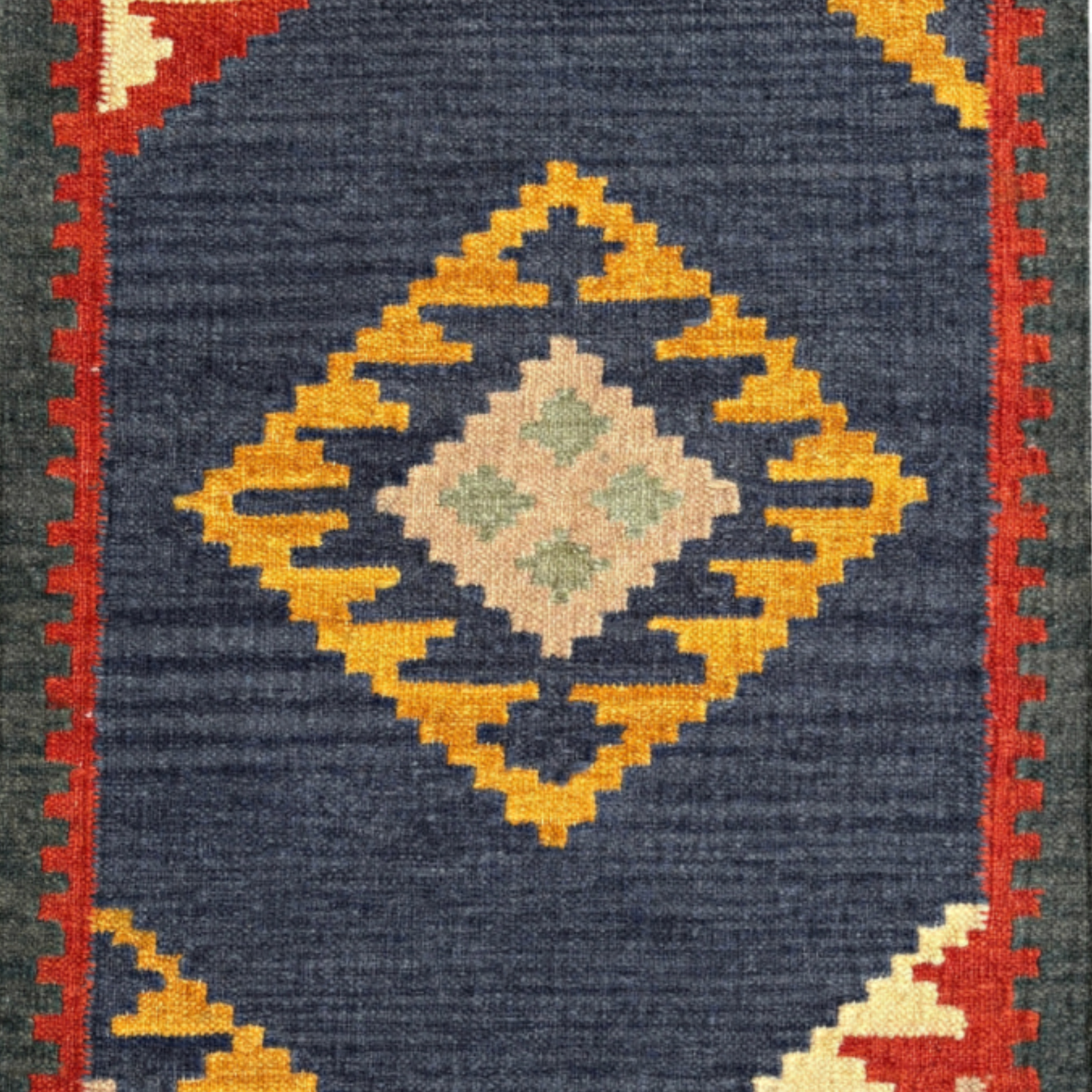 Kilim Multi Wool Hand Woven 2'1" x 3'8"