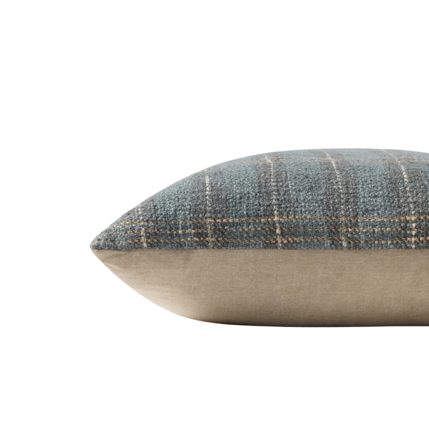 Blue Plaid 18" x 18" Pillow