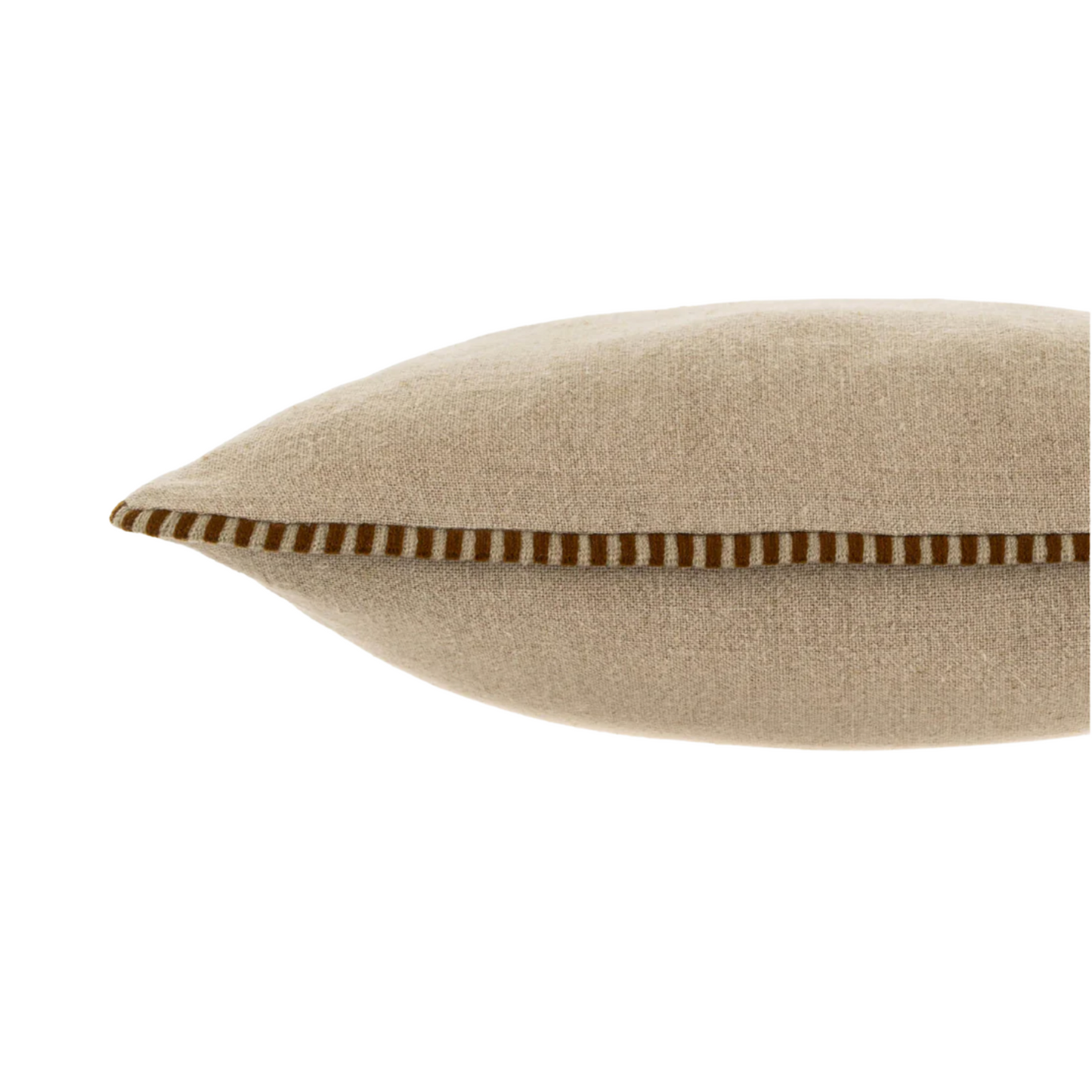 Honfleur Linen Pillow Sienna
