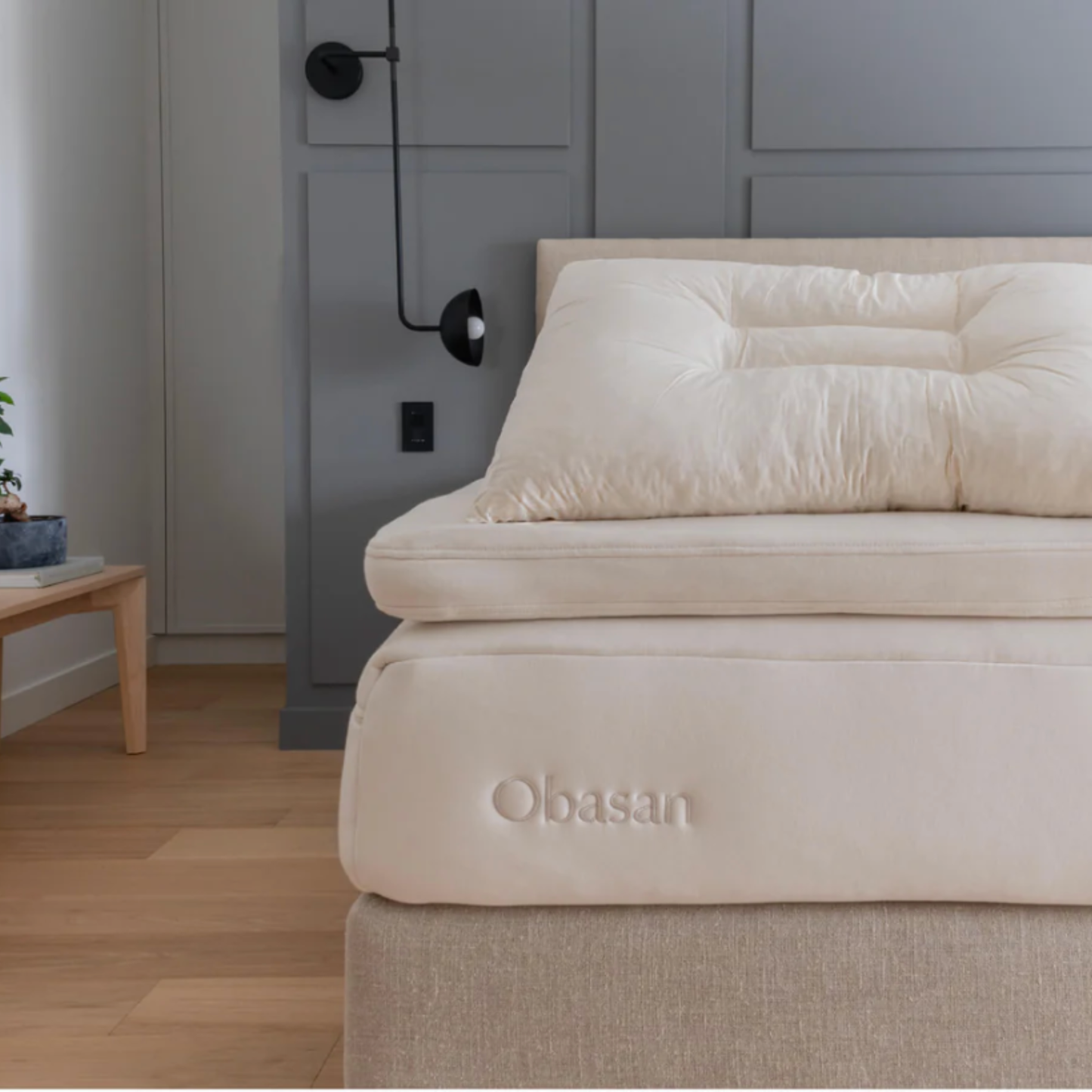 Contour Organic Shredded Rubber Pillow