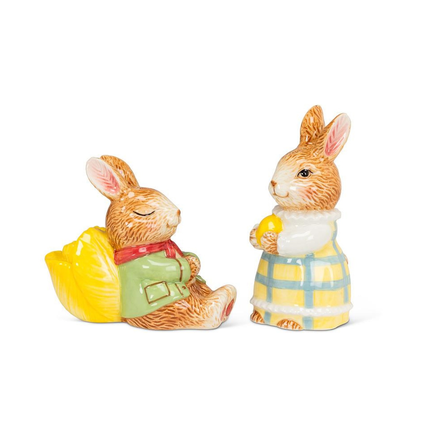 Dress Up Bunnies Salt & Pepper