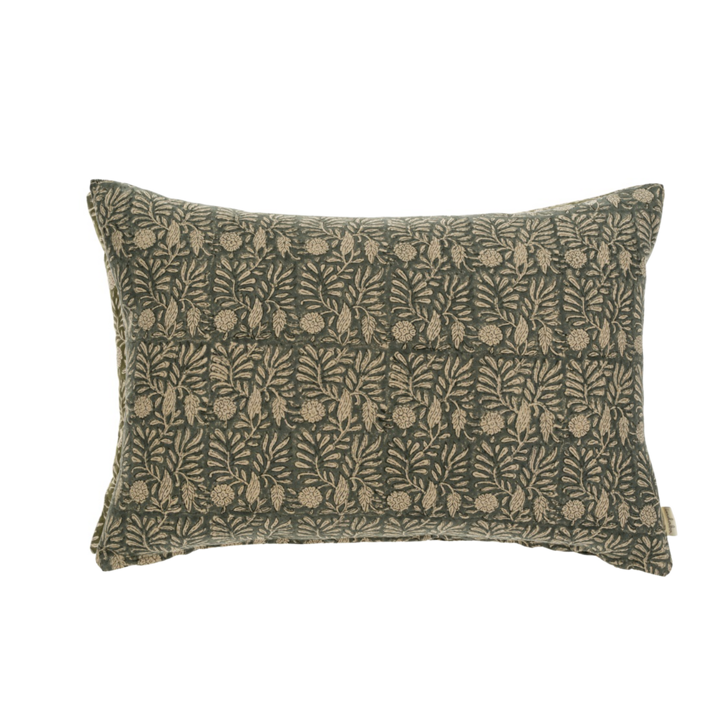 Tulsi Block Print 16x24 Pillow