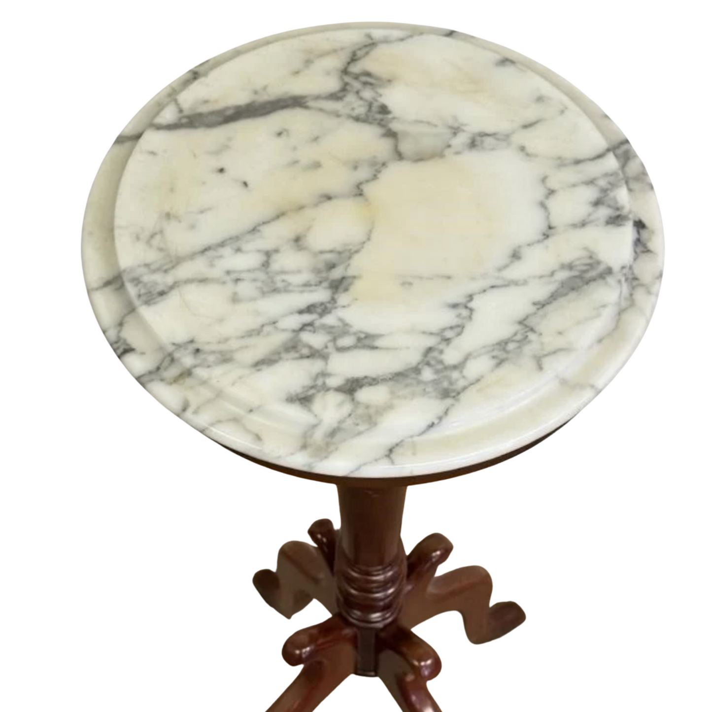 Victorian Style Fern Stand w/ Marble Top