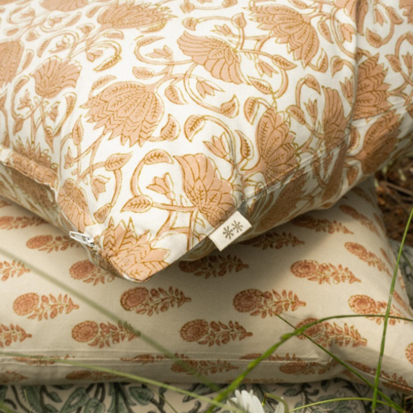 20x20 Chitra Block Print Pillow