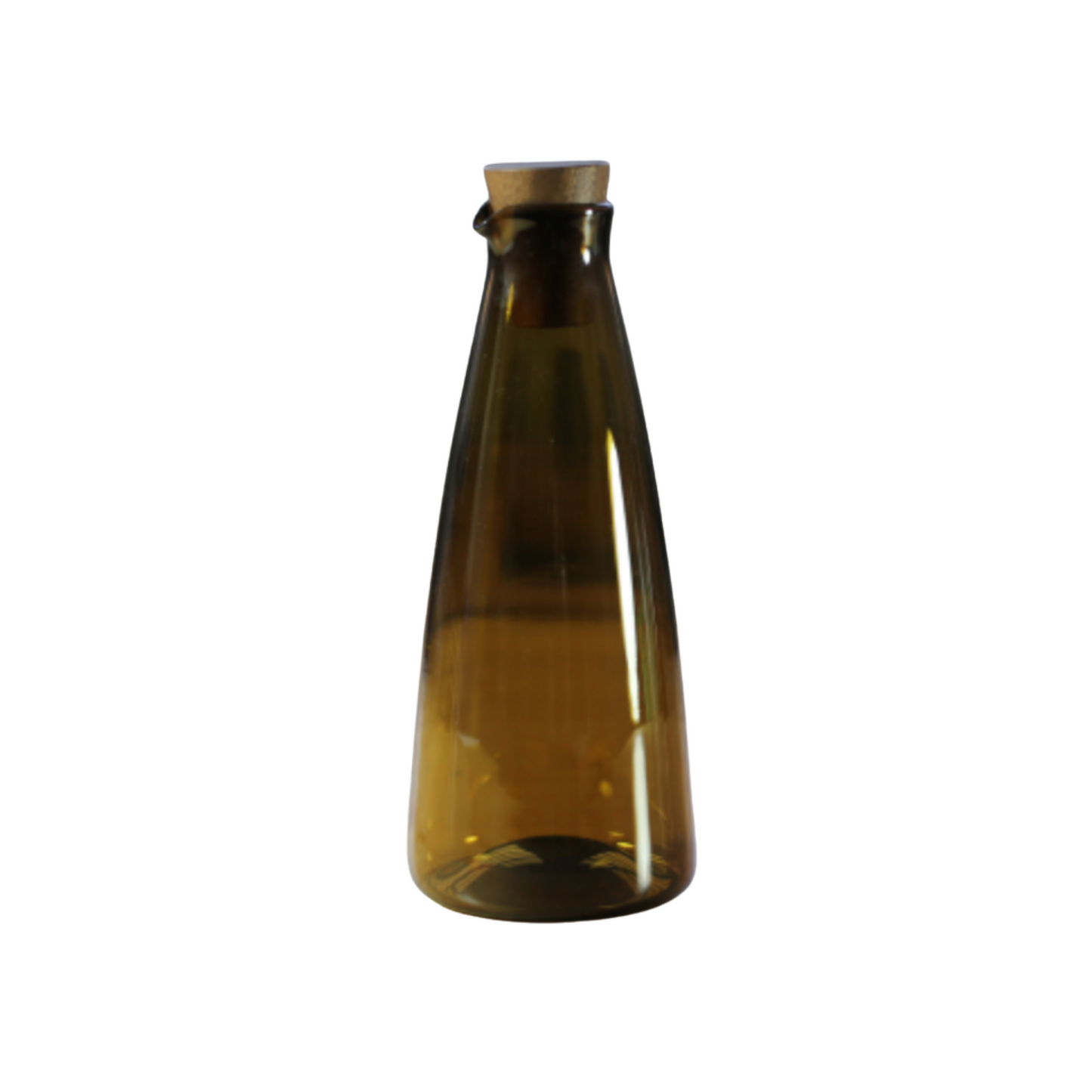 Hand Blown Syrup Jar