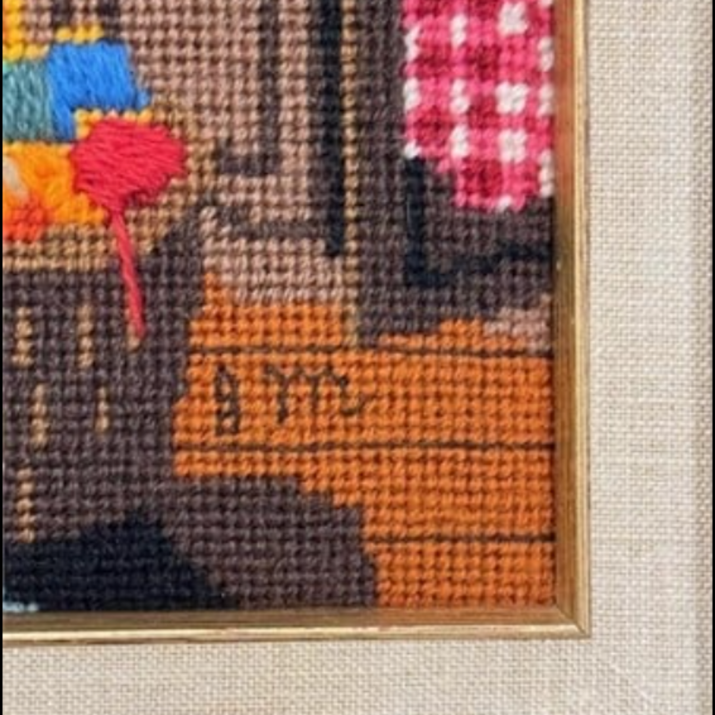 Fire Side Needle Point
