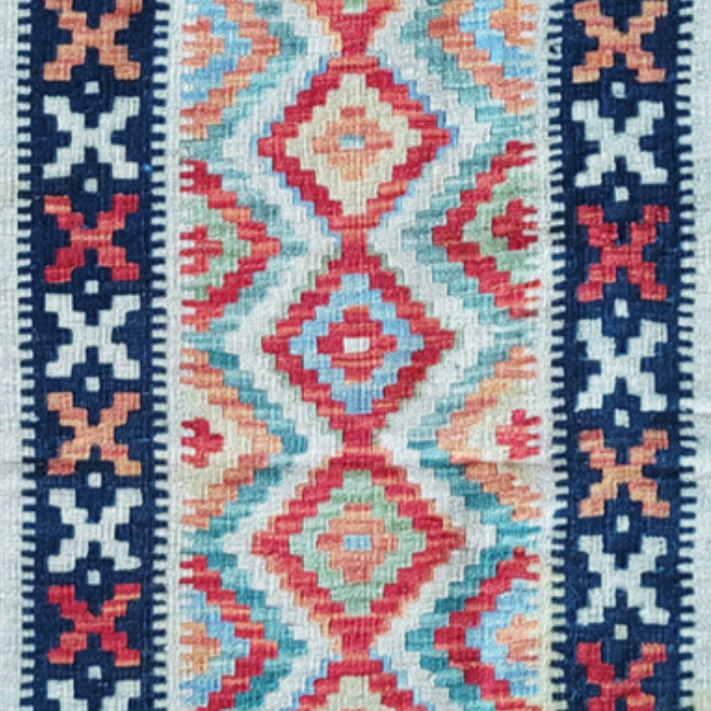 Kilim Maimana Hand Woven Runner 2'0" x 6'3"
