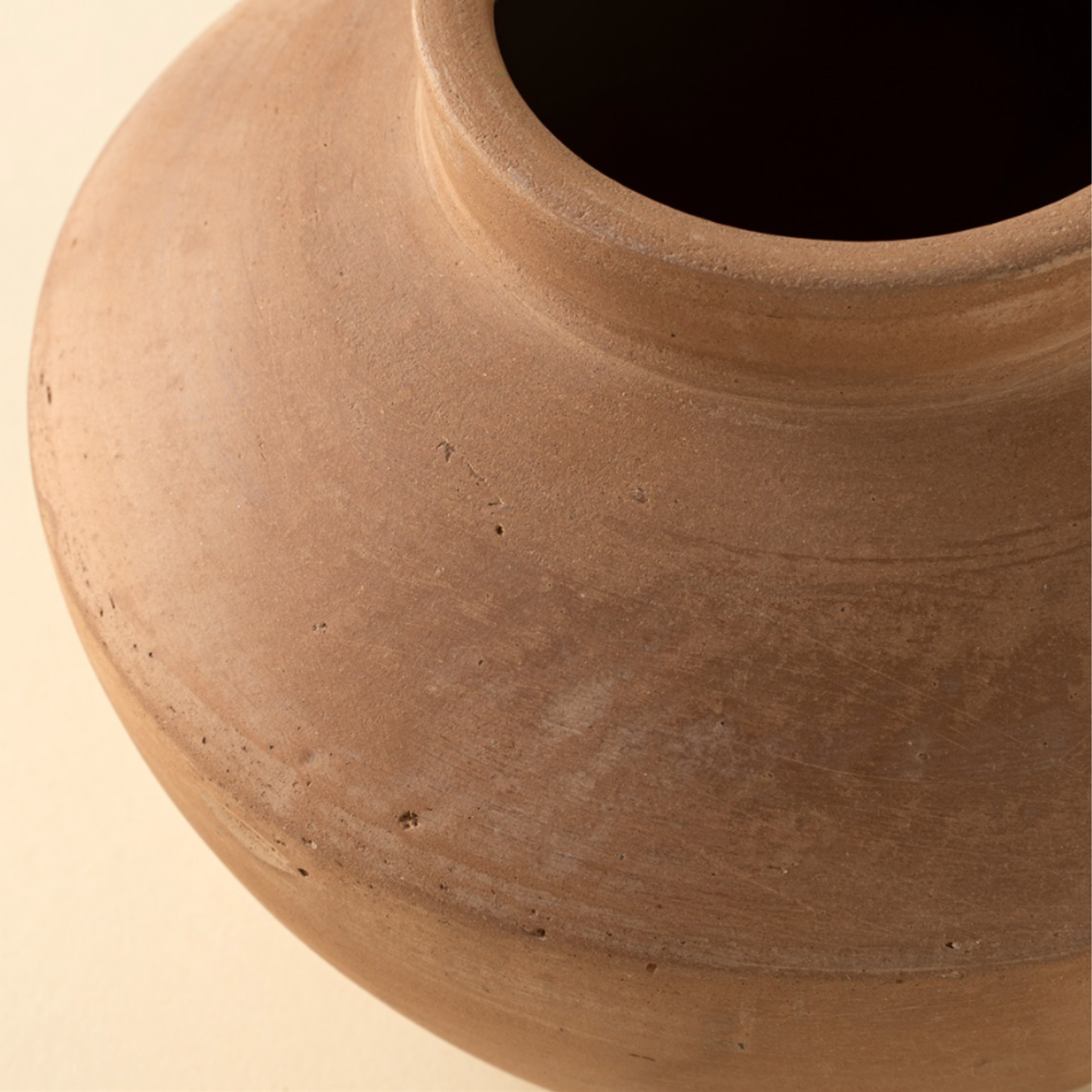 Lux Terracotta Vase