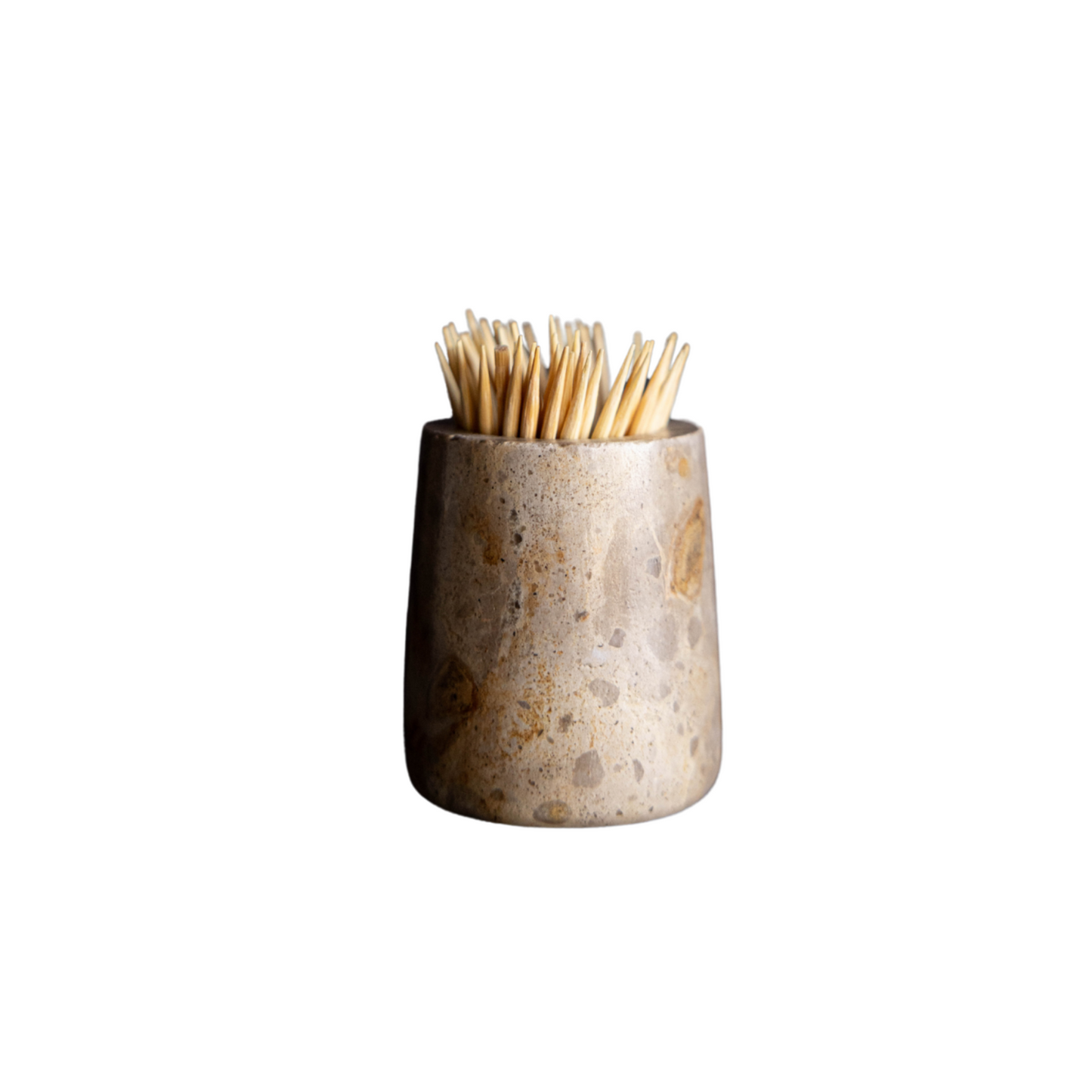 Chocolate Marble Toothpick Holder
