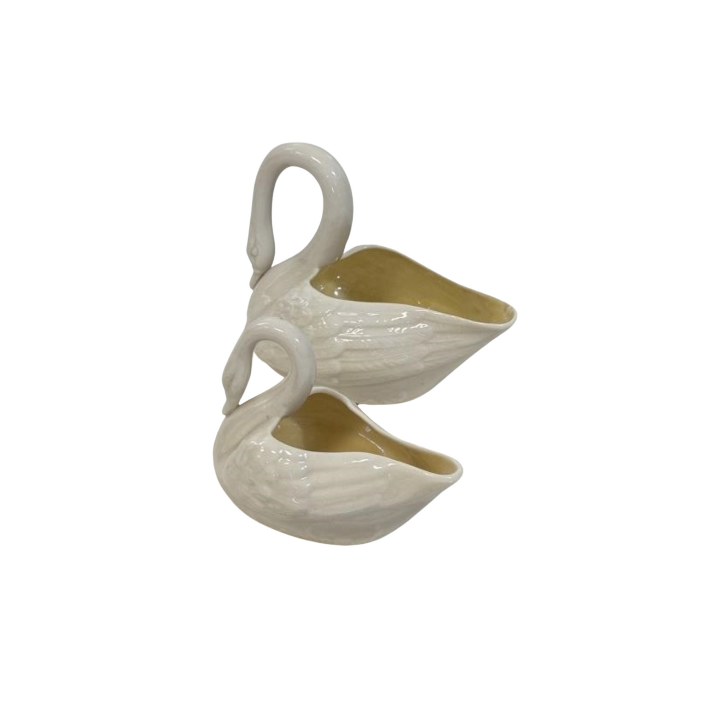Belleek Irish Porcelain Swan Dishes