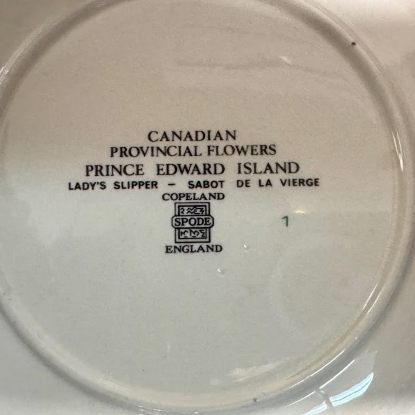 Canadian Provincial Flowers Plates