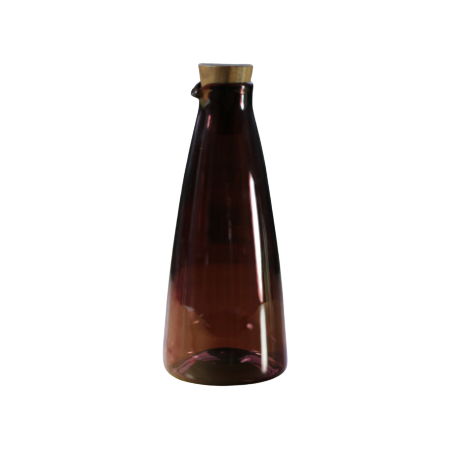 Hand Blown Syrup Jar