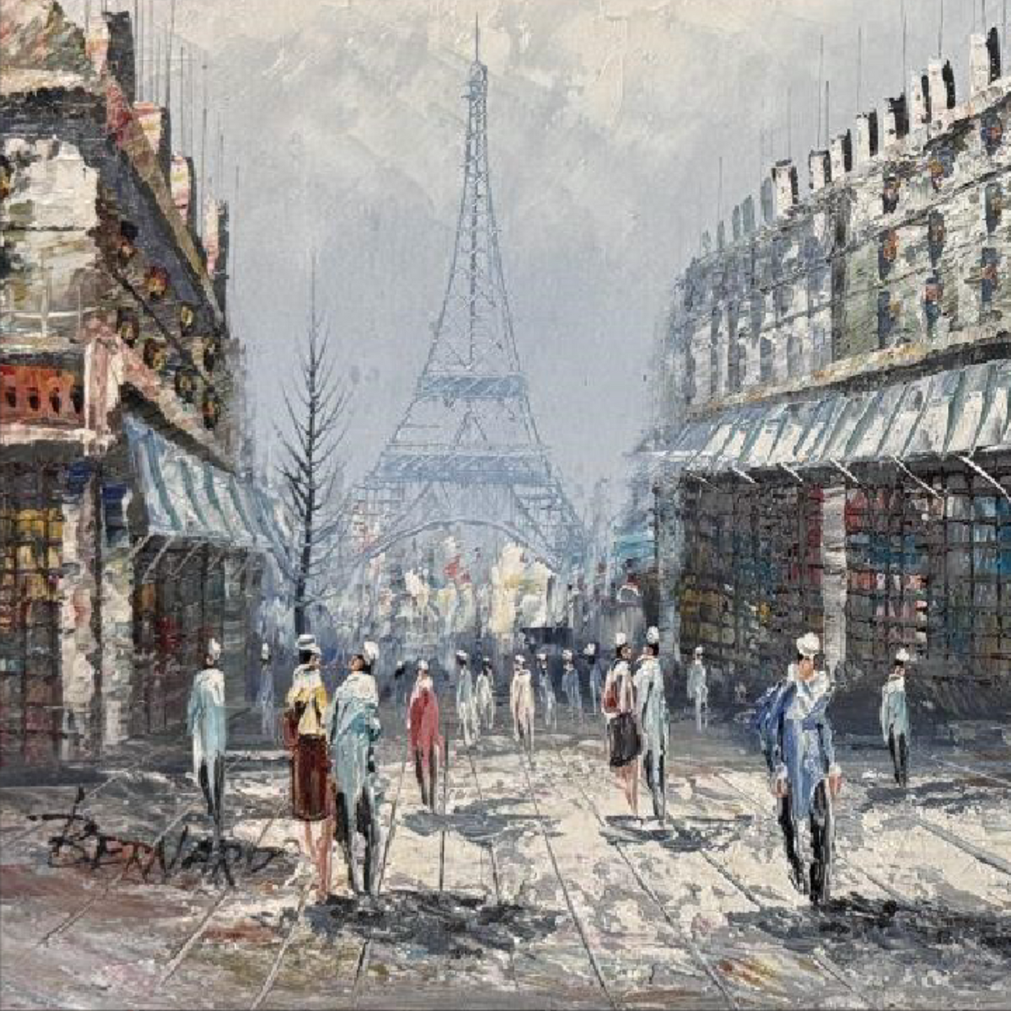 European Streetscape Painting🇨🇦