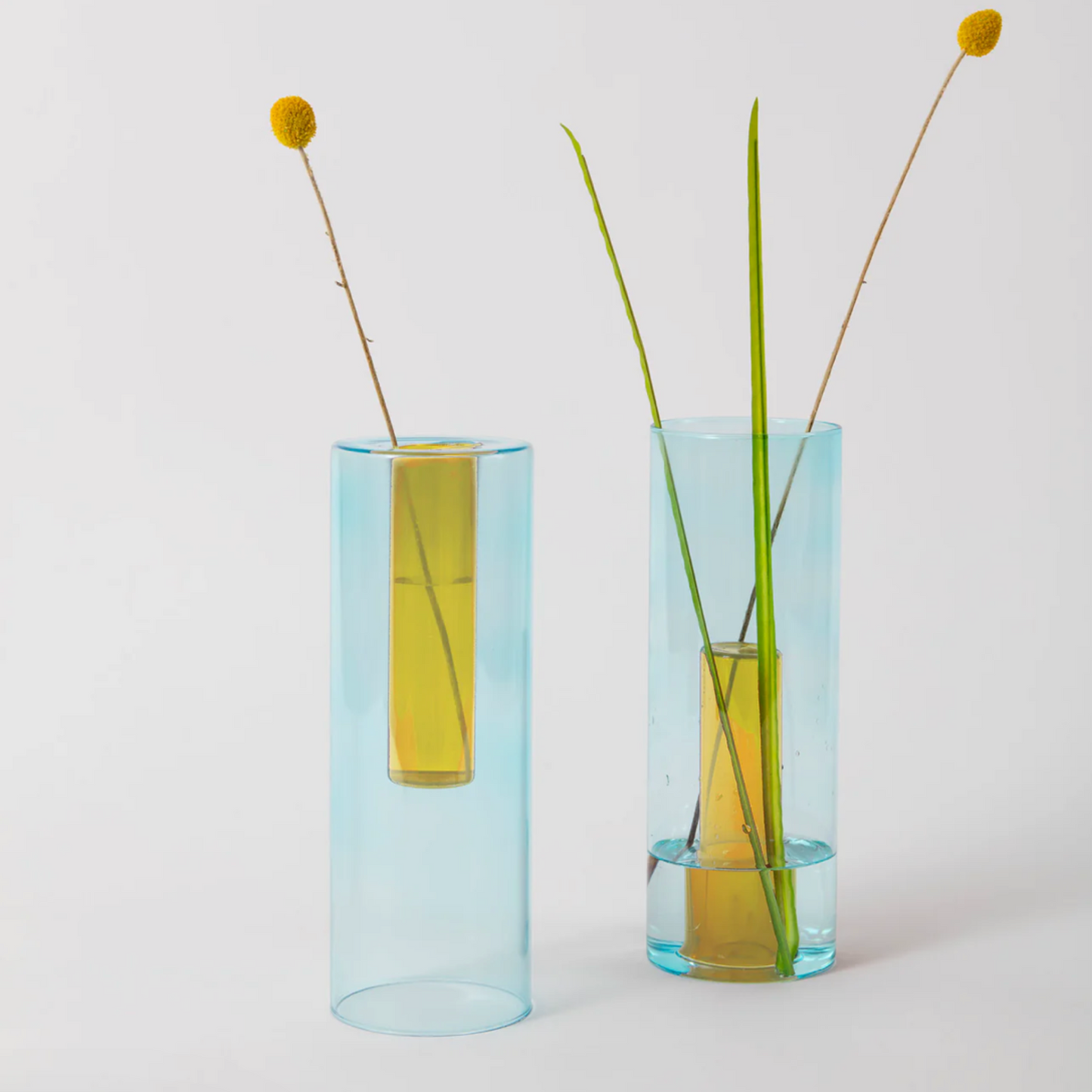 Reversible Glass Vase
