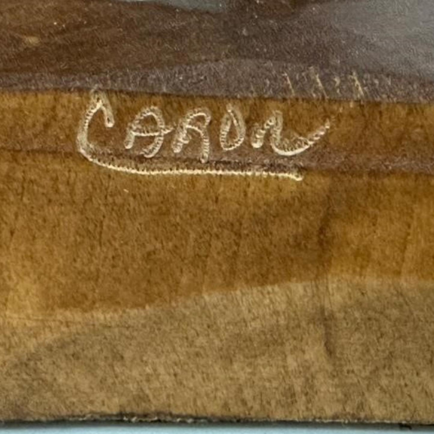 Quebec Carving Signed Caron