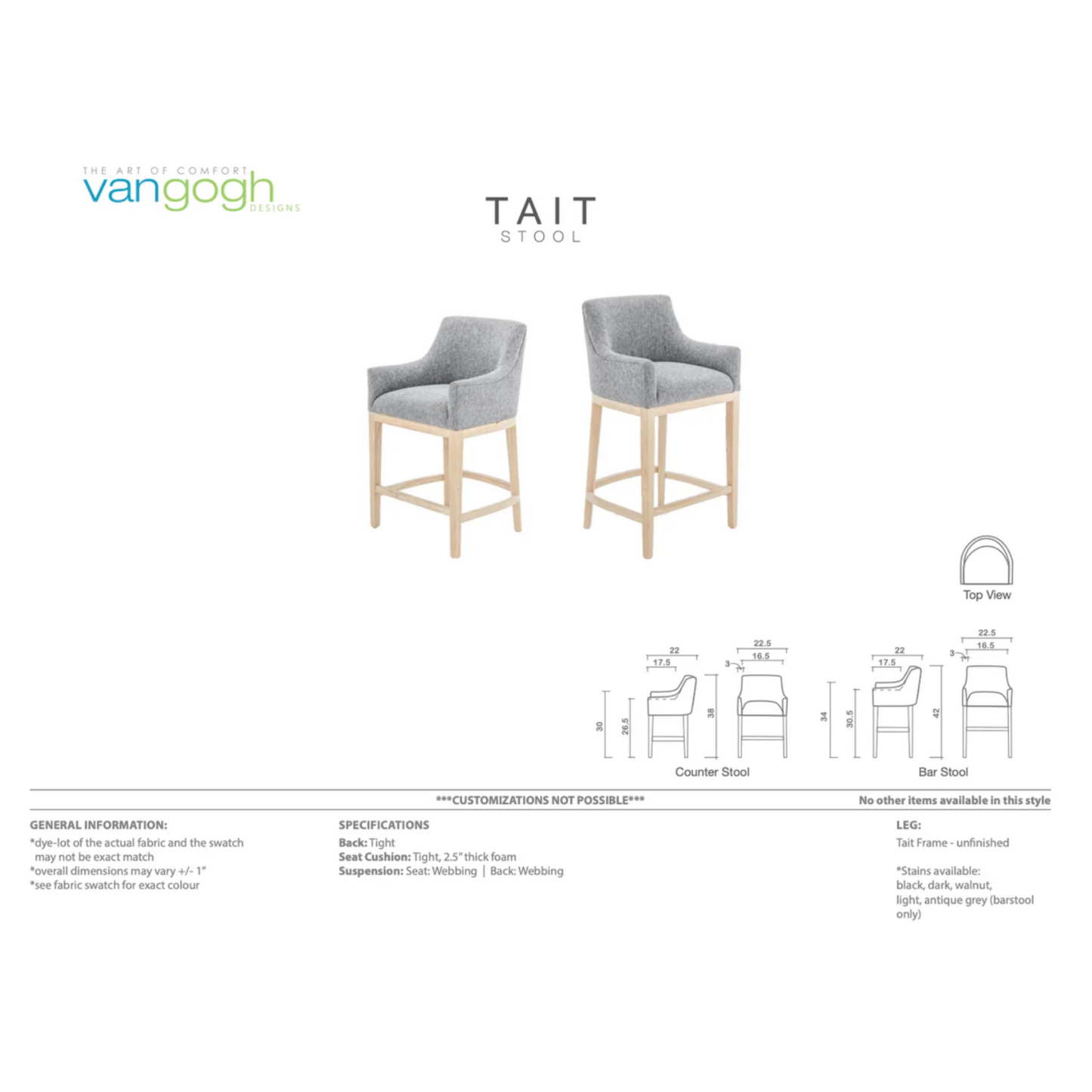Tait Counter Stool