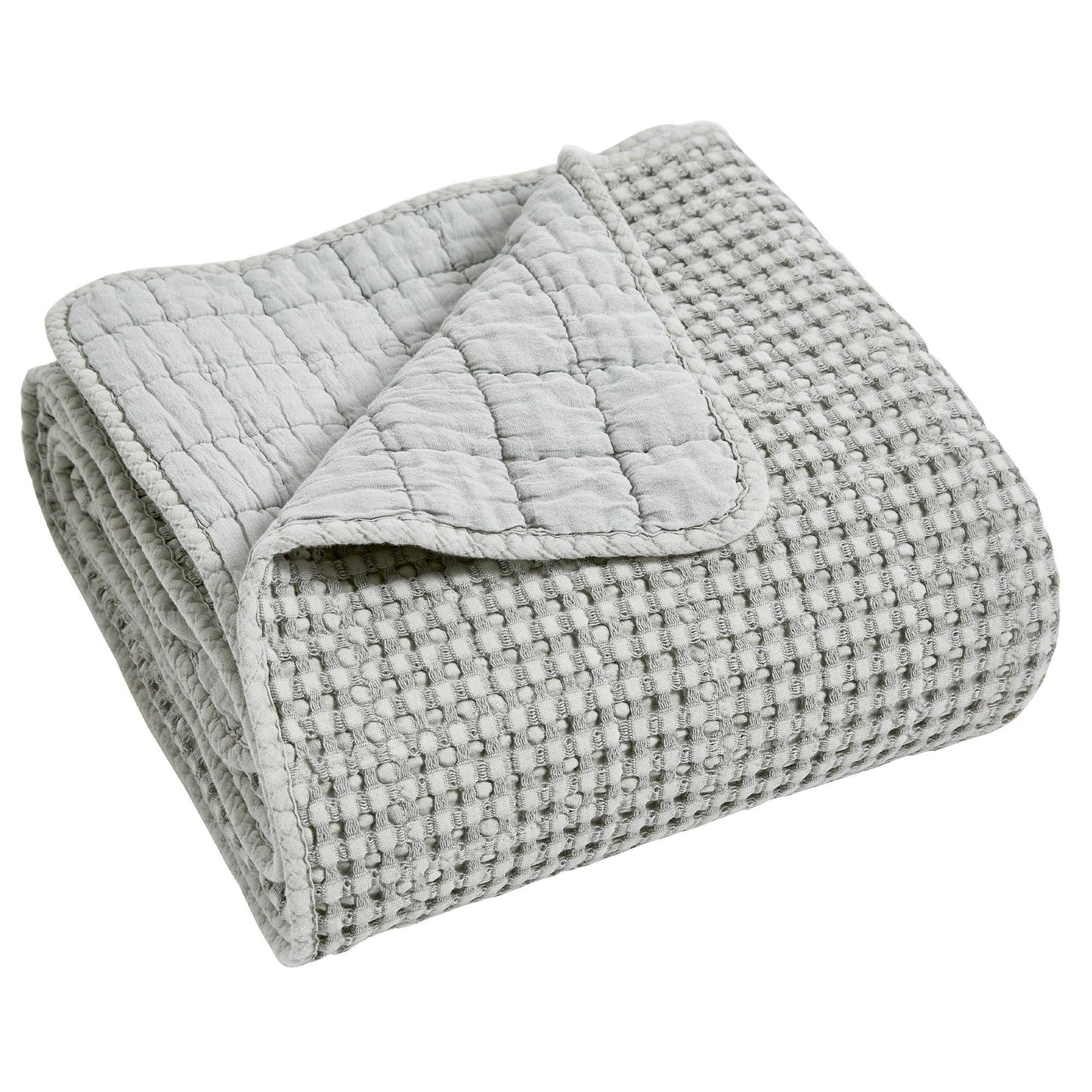 Mills Waffle Quilted Throw