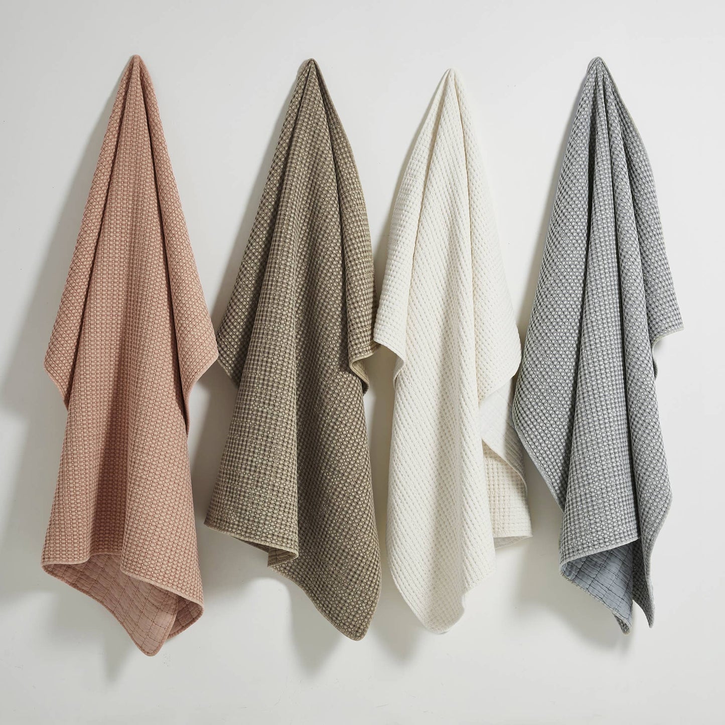 Mills Waffle Quilted Throw