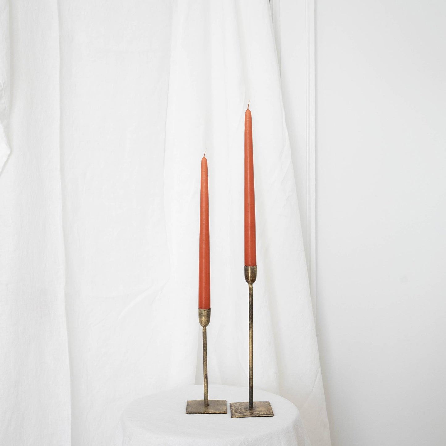 Taper Candles - Pair TERRACOTTA🇨🇦🇨🇦