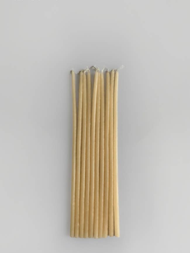 Handcrafted french birthday candles - pack of 10