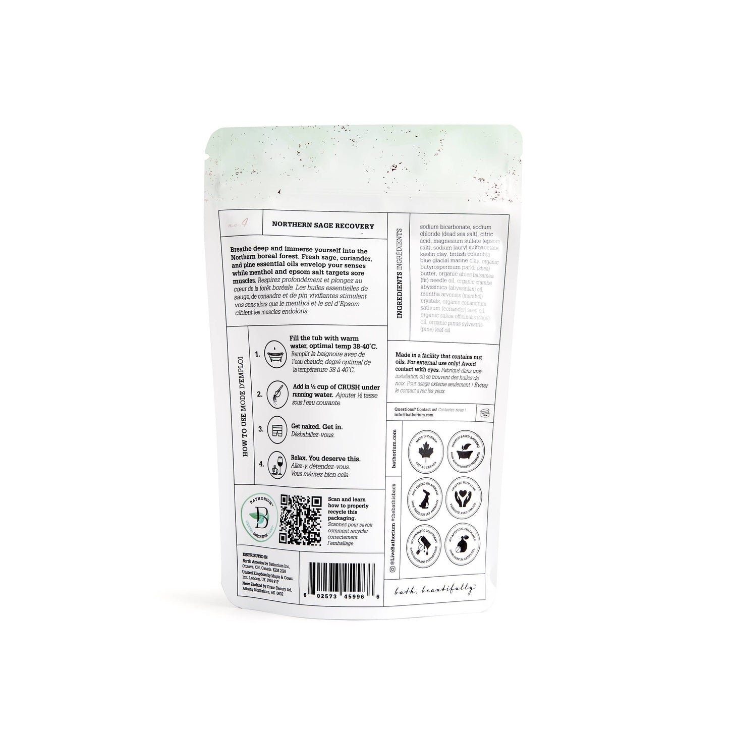Northern Sage Recovery Bath Soak 600gšØš¦šØš¦