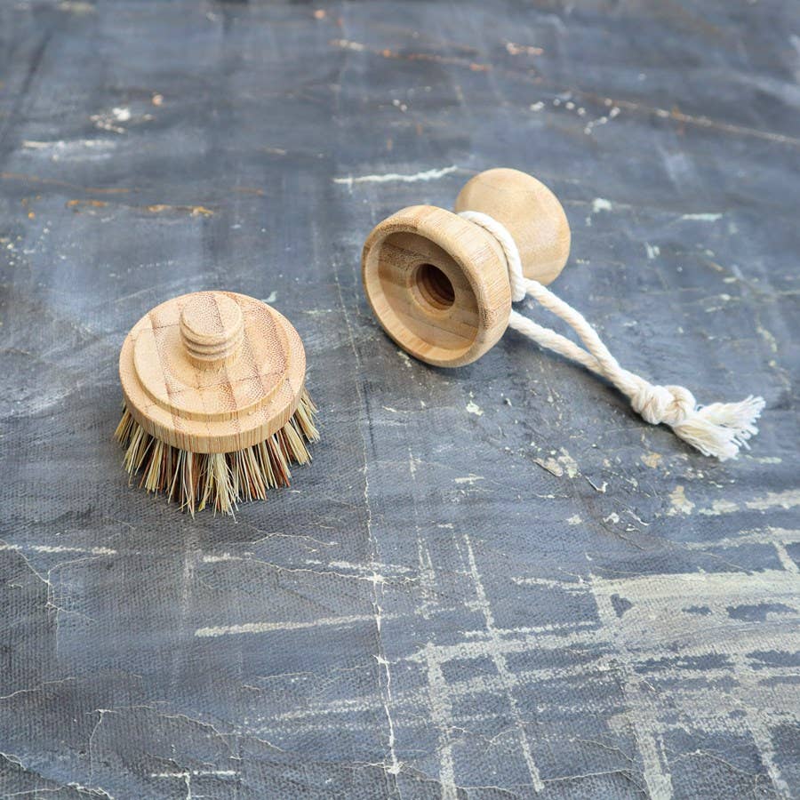 Sisal and Palm Pot Scrubber Refill (Brush Head Only)π¨π¦