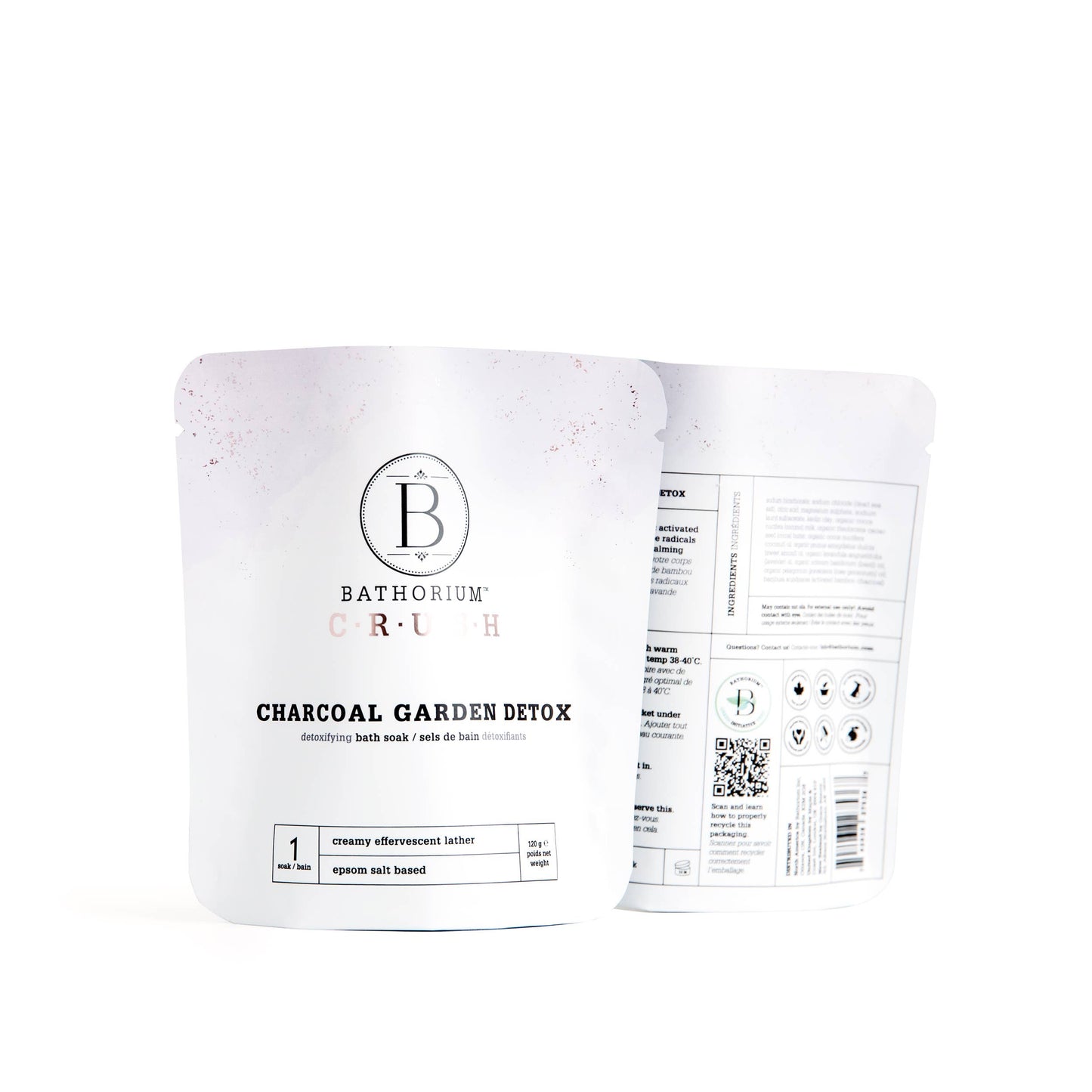 Charcoal Garden Detox Crush Bath Soak 120gšØš¦
