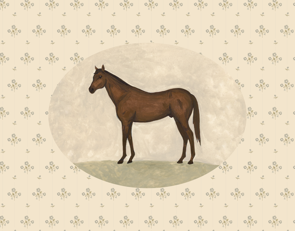 Vintage horse