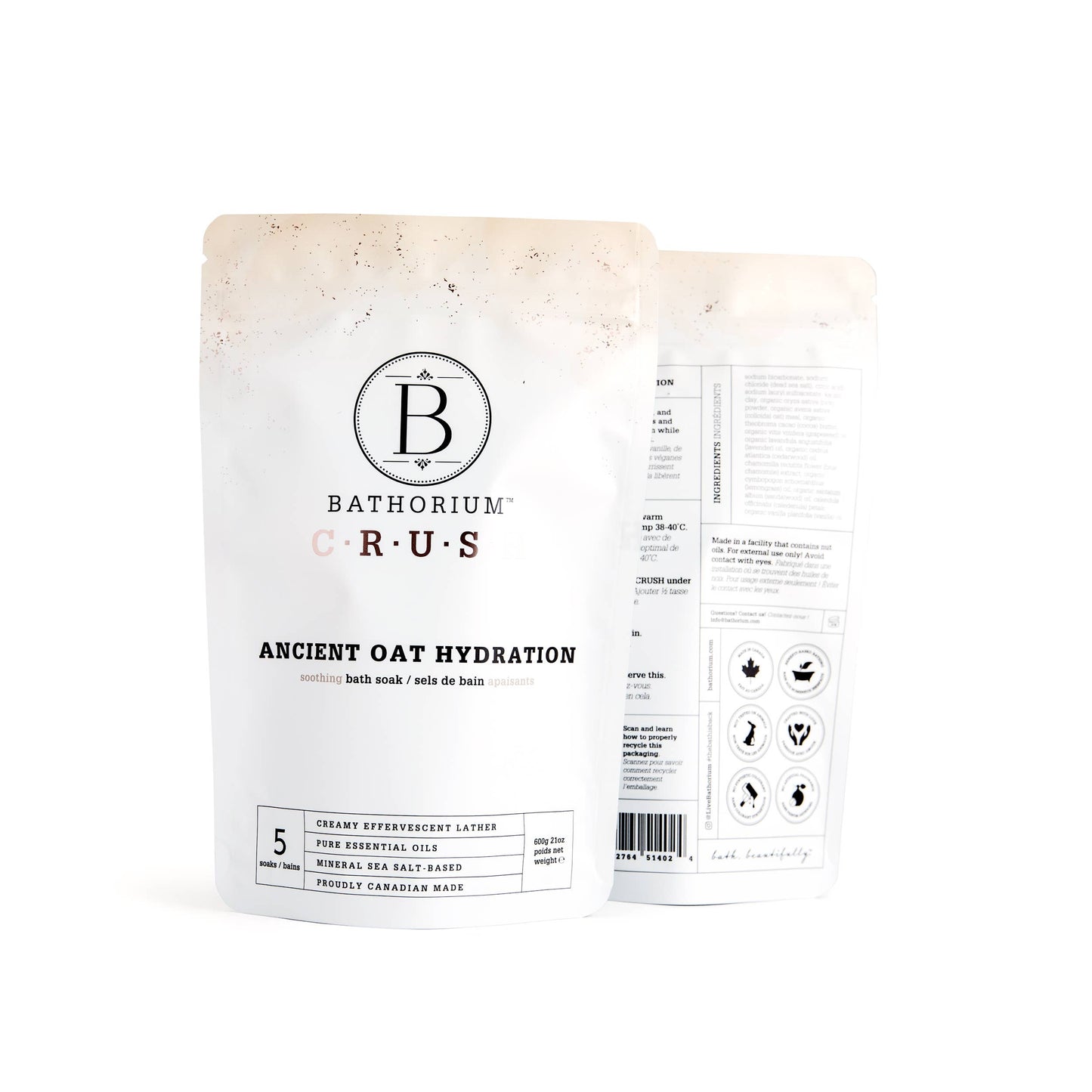 Ancient Oat Hydration Crush Bath Soak 600g 🇨🇦