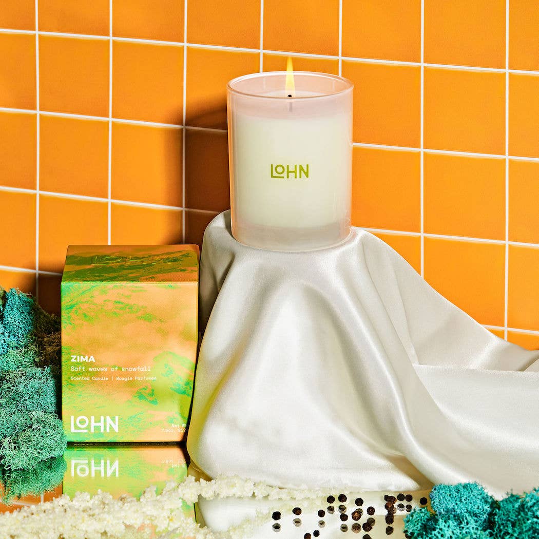 LOHN Candle - ZIMA Bergamot & Black Tea🇨🇦🇨🇦