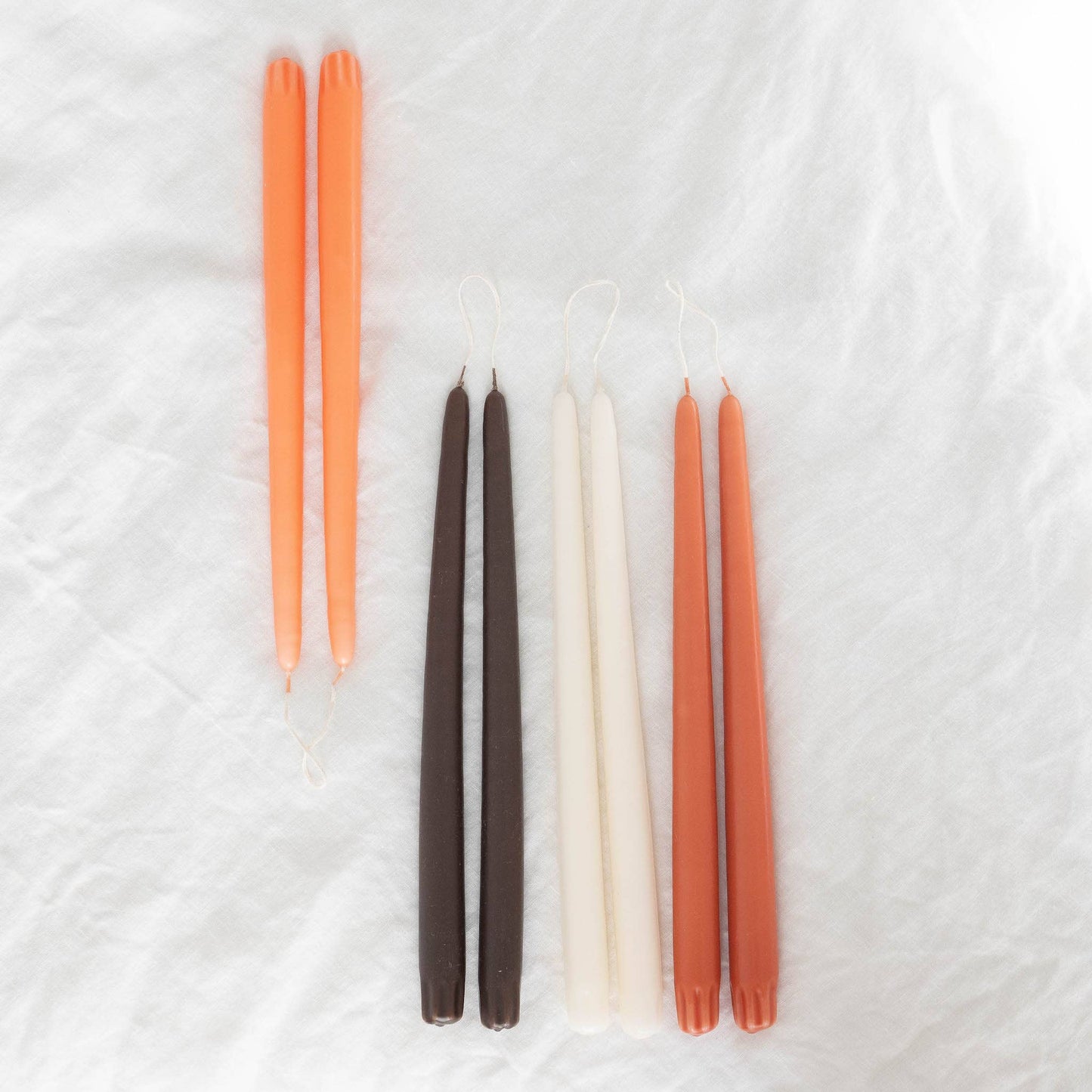Taper Candles - Pair TERRACOTTA🇨🇦🇨🇦