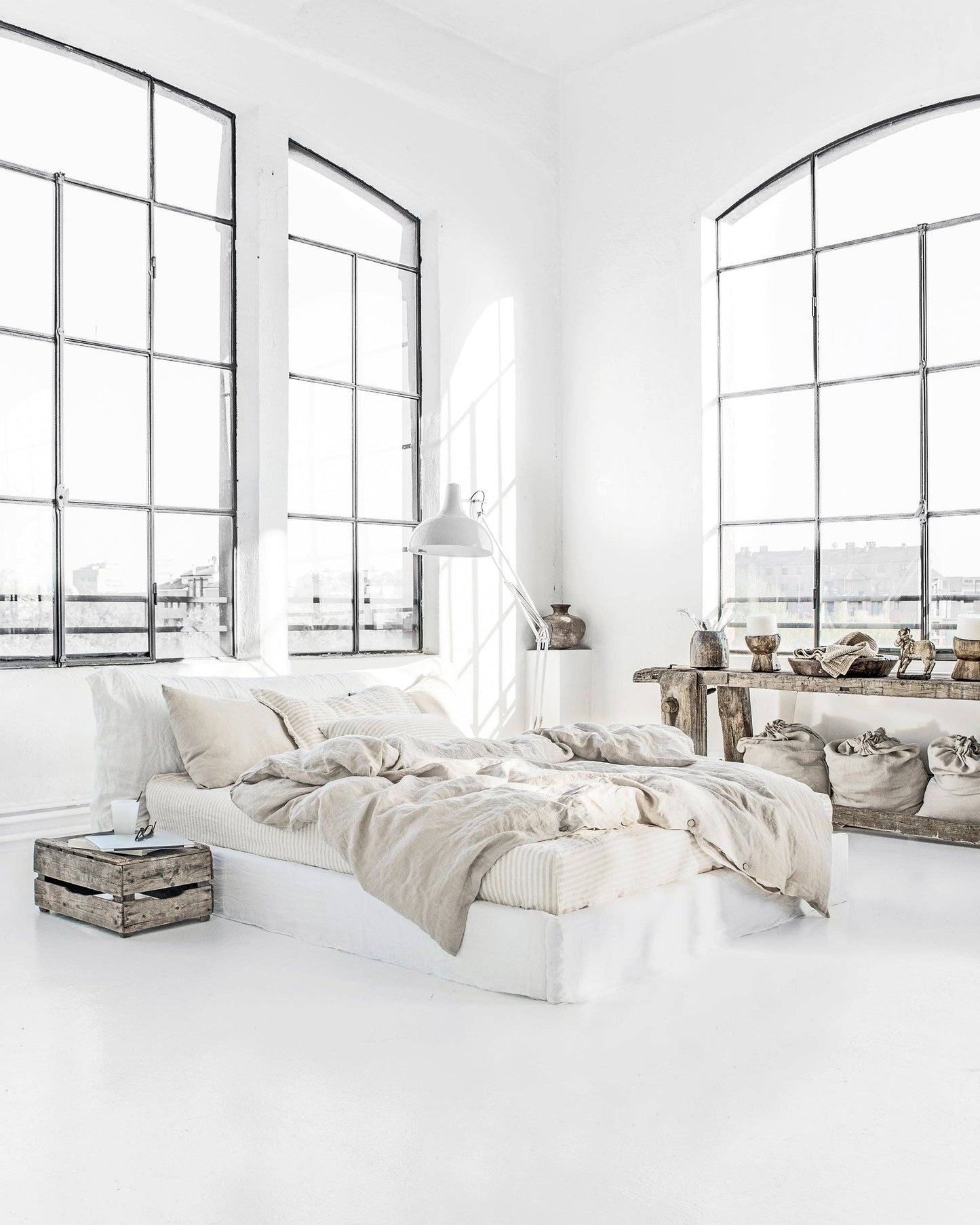 Natural linen Duvet Cover