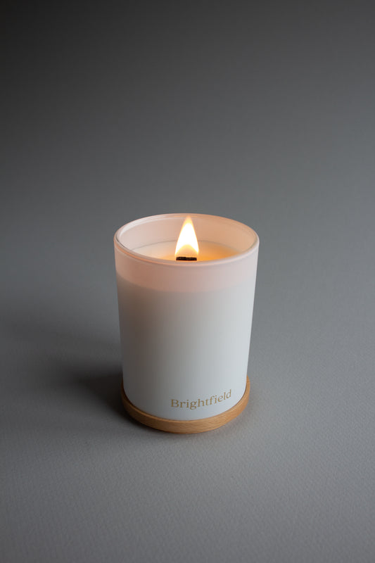 Brightfield 9oz Classic Candle with Wood Lid